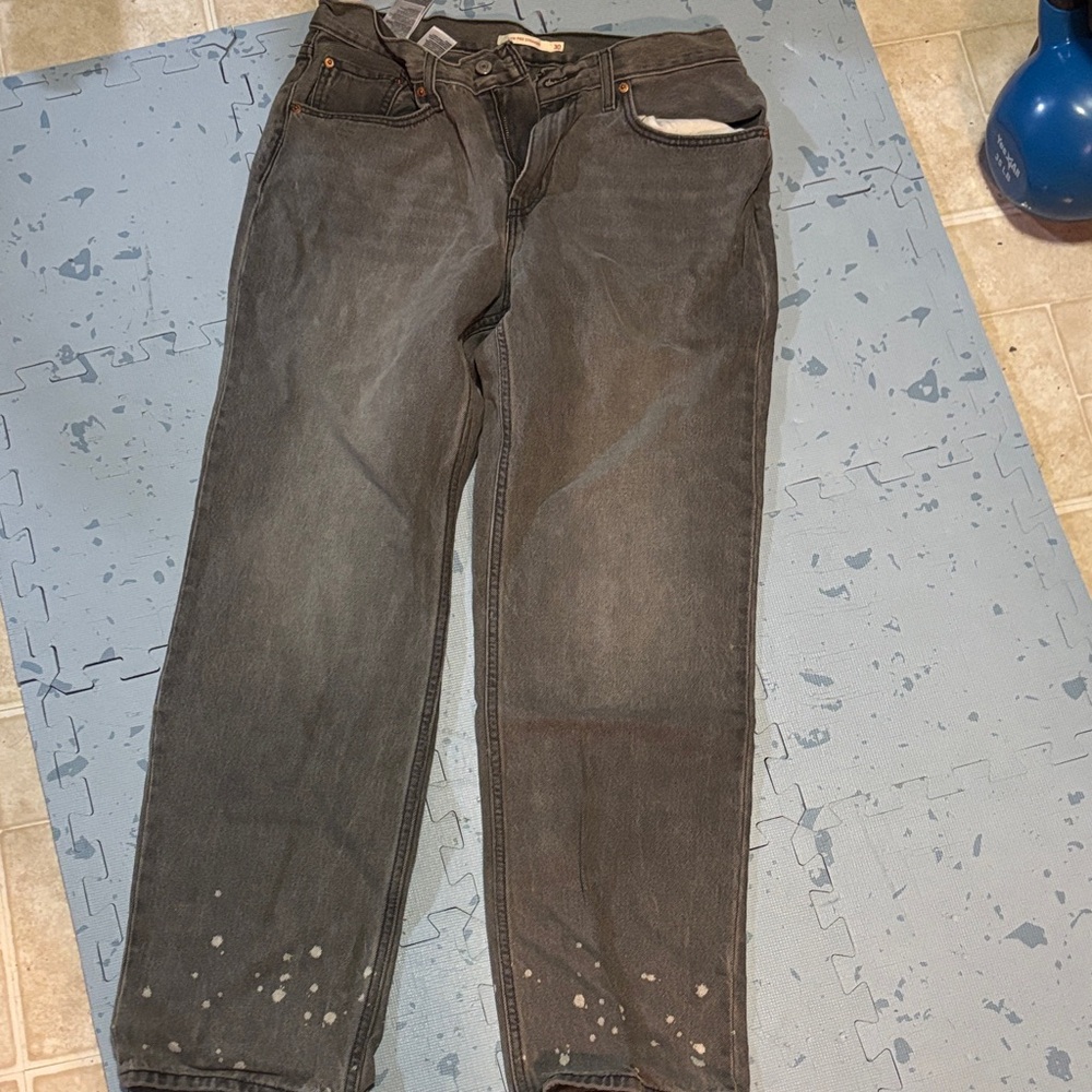 Gray Denim Jeans